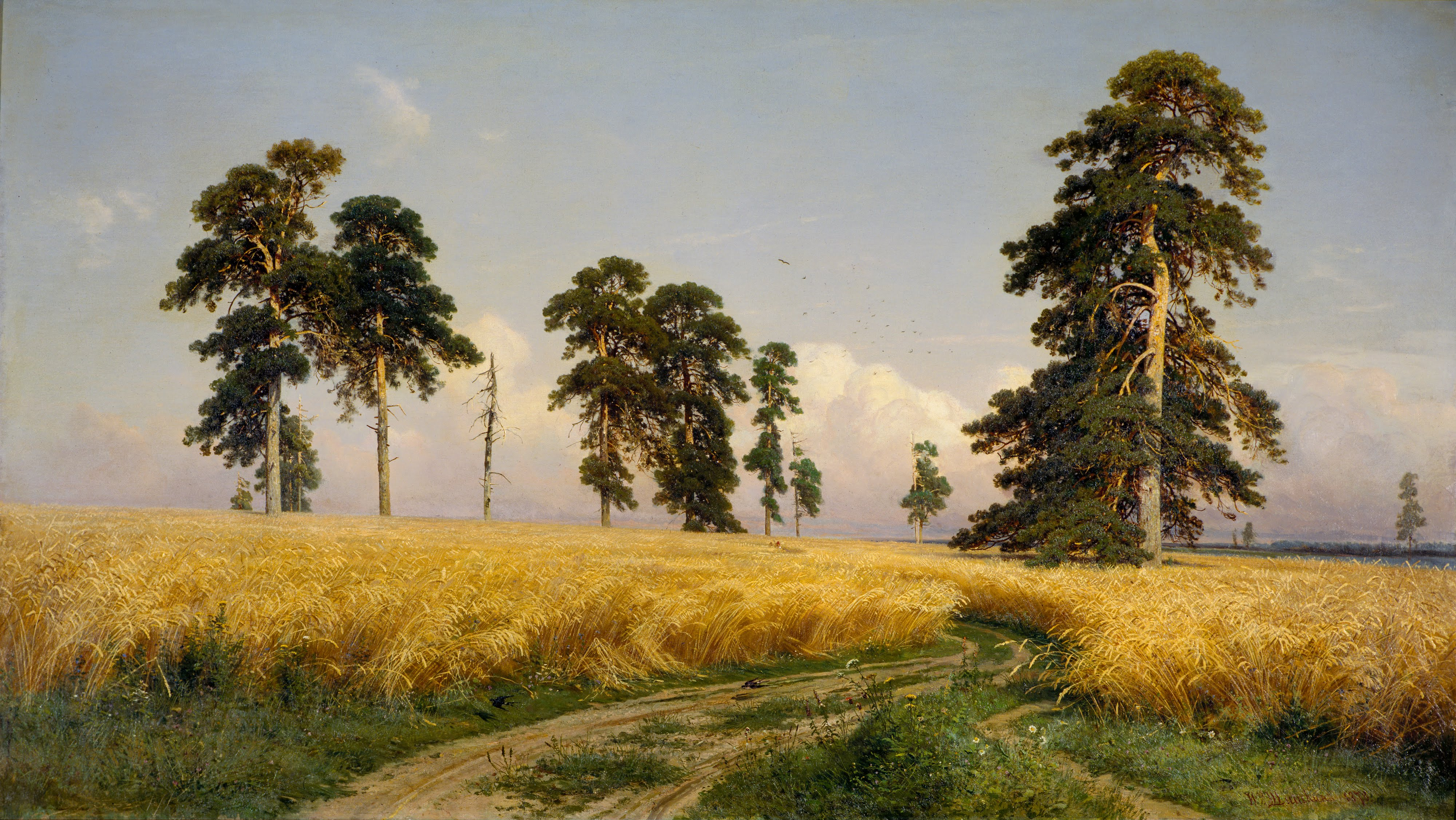 И. И. Шишкин — Рожь, 1878